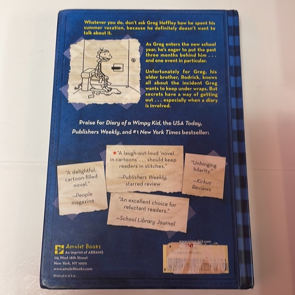 4 Diary of a Wimpy Kid by Jeff Kinney Hardback Books - Picture 8 of 14